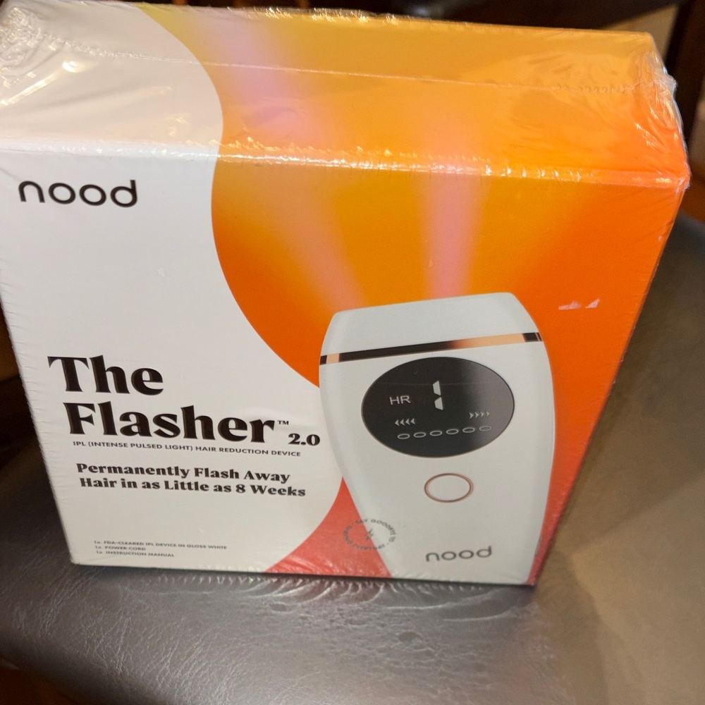 Nood The Flasher 2.0 IPL Hair Removal Device - White